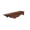 23.5" Embossed Wooden Wall Shelf by Ashland®